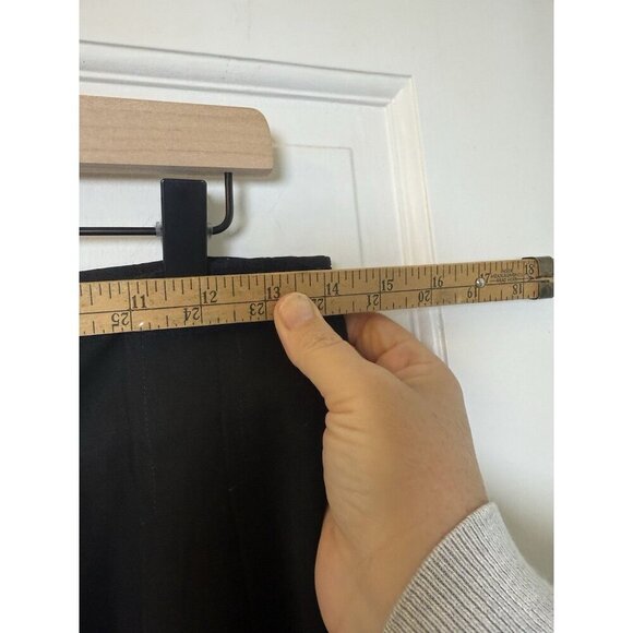 Salvatore Ferragamo Women’s High Waisted Fleece Wool Silk Pleated Dress Pants 10 - Picture 8 of 12